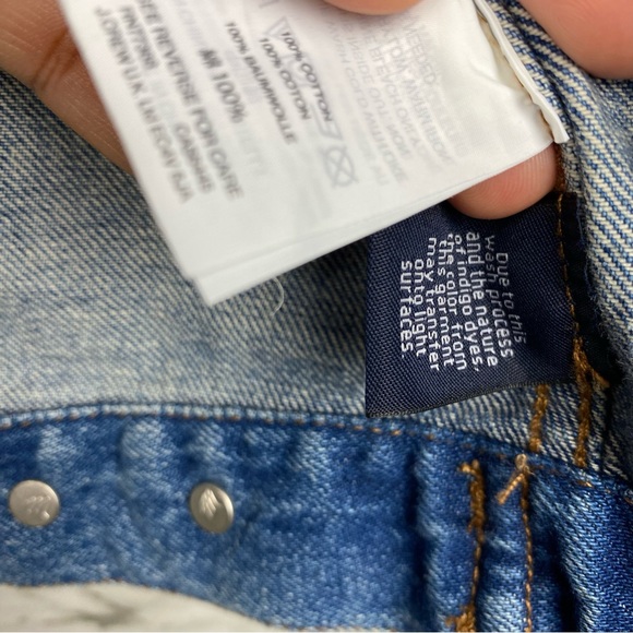 Mens Madewell Classic Denim Jacket Sz S - Picture 8 of 9